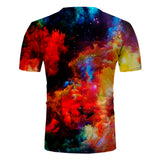 Mens Fashion 3D Printing Tees Shirt Short Sleeve T-Shirt Blouse Tops